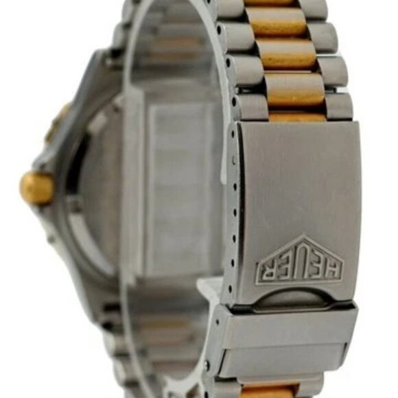 Heuer (Pre-Tag) 35mm Professional 200M Airline GMT Two Tone Watch- Ref: 895.513! - Picture 4 of 10